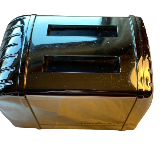 STARBUCKS VINTAGE SILVER MINI TOASTER 60 MINUTES KITCHEN TIMER - Picture 5 of 7